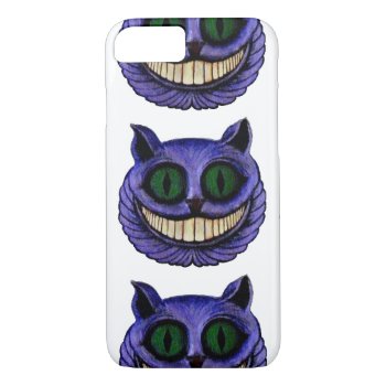 Cheshire Cat Head (alice In Wonderland) ~ Iphone 8/7 Case by TheWhippingPost at Zazzle