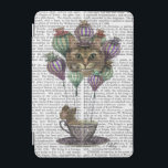 Cheshire Cat Hot Air Balloon iPad Mini Cover<br><div class="desc">Animals & Nature</div>