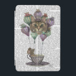 Cheshire Cat Hot Air Balloon iPad Mini Cover<br><div class="desc">Animals & Nature</div>