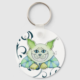 Cheshire Cat Keychain