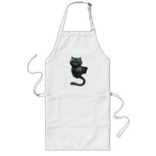 Cheshire Cat Kitten Chessur Long Apron
