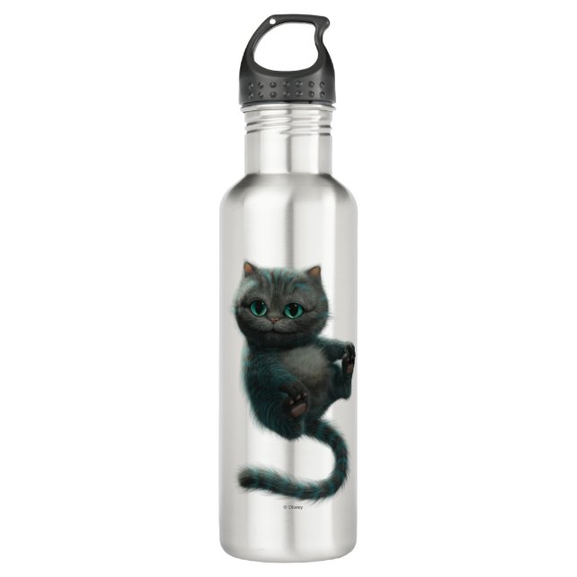 Cheshire Cat | Kitten Chessur Stainless Steel Water Bottle (Front)