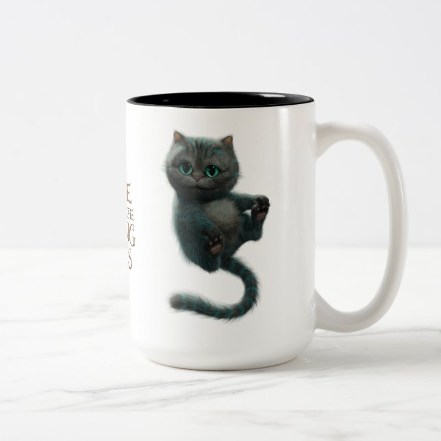 Cheshire Cat | Kitten Chessur Two-Tone Coffee Mug (Right)
