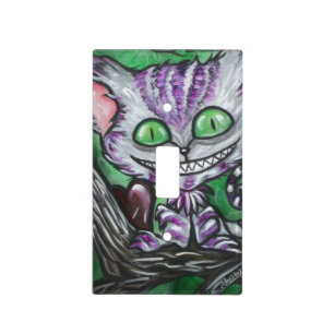 Cheshire Cat Light Switch Plate