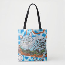 Cheshire Cat Medium Tote Bag
