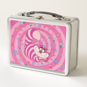 Cheshire Cat Metal Lunch Box by aliceinwonderland at Zazzle
