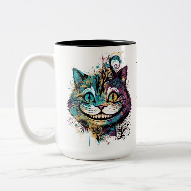 Cheshire Cat Mug  (Left)