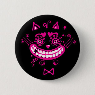 Cheshire Cat Pinback Button
