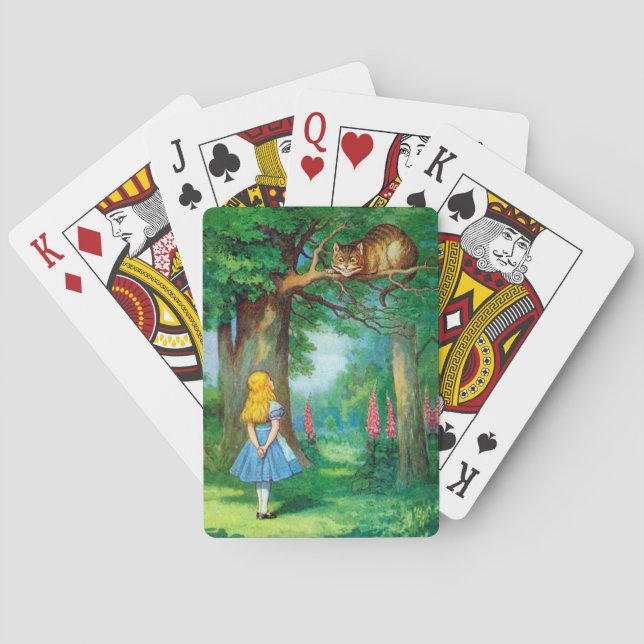 Cheshire Cat Poker Cards (Back)