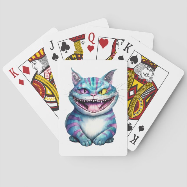 Cheshire Cat Poker Cards (Back)