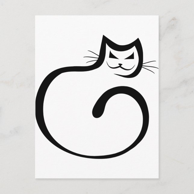 Cheshire Cat Postcard (Front)