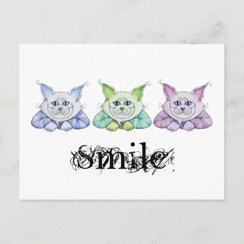 Cheshire Cat Postcard