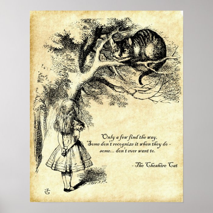 Cheshire Cat Poster