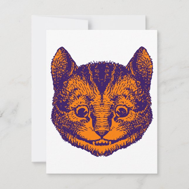 Cheshire Cat Prom Bid Invitation (Front)