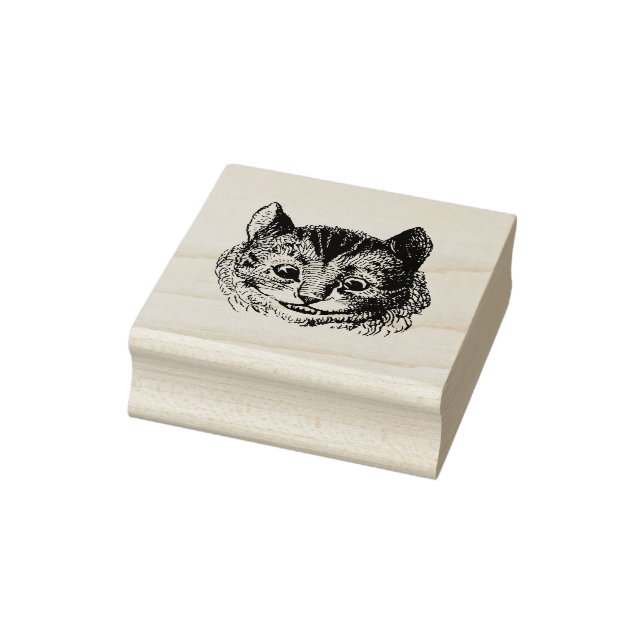 Cheshire Cat Rubber Stamp (Stamp)