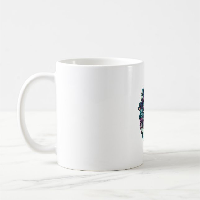 Cheshire Cat shirt Alice in Wonderland Graphic   Coffee Mug (Left)
