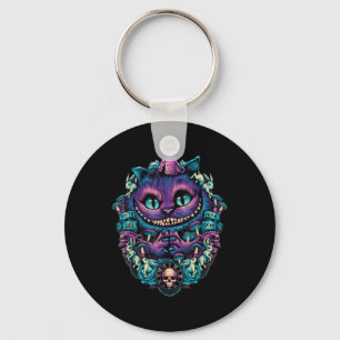 Cheshire Cat Shirt Alice In Wonderland Graphic Keychain
