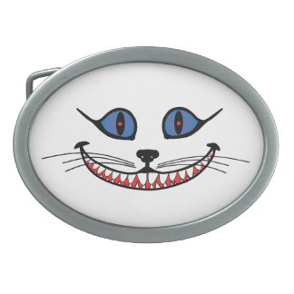 Cheshire Cat Smile Belt Buckle