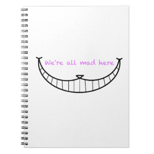 Cheshire Cat Smile Notebook