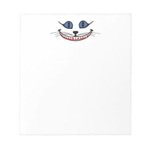 Cheshire Cat Smile Notepad