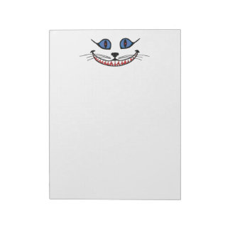 Cheshire Cat Smile Notepad