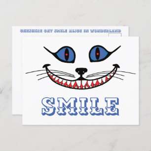 Cheshire Cat Smile Postcard
