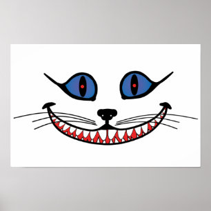Cheshire Cat Smile  Poster