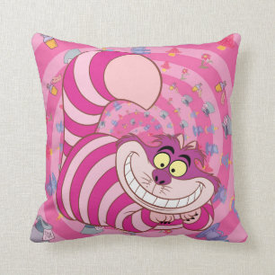 Cheshire Cat Throw Pillow