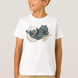 Cheshire Cat   Time's a Wastin' 2 T-Shirt
