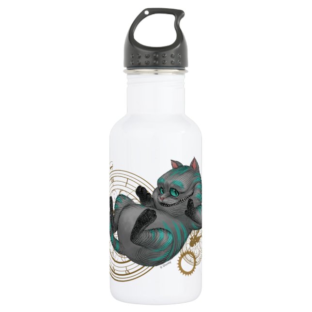 Cheshire Cat | Time's a Wastin' 2 Water Bottle (Front)
