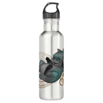 Cheshire Cat | Time's A Wastin' 2 Water Bottle by AliceLookingGlass at Zazzle