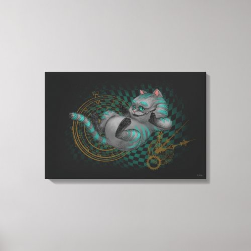 Cheshire Cat  Times a Wastin 3 Canvas Print