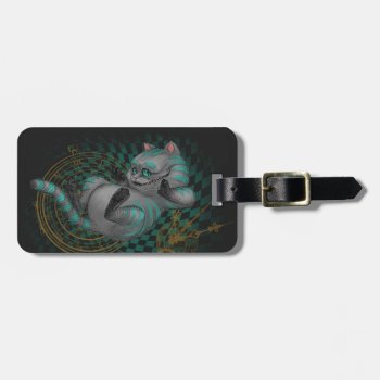 Cheshire Cat | Time's A Wastin' 3 Luggage Tag by AliceLookingGlass at Zazzle