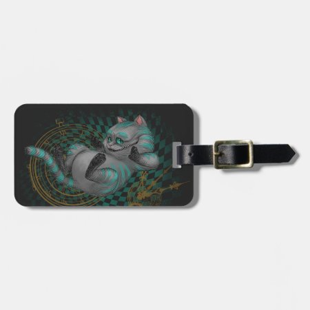 Cheshire Cat | Time's A Wastin' 3 Luggage Tag