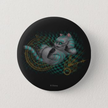 Cheshire Cat | Time's A Wastin' Button by AliceLookingGlass at Zazzle