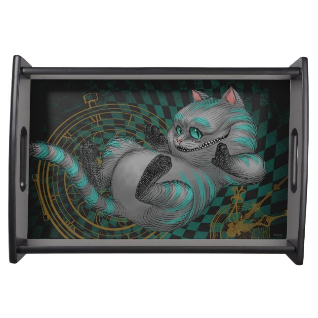 Cheshire Cat | Time's a Wastin' Serving Tray (Front)