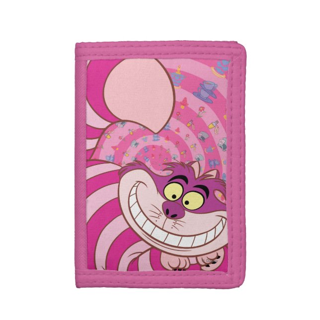 Cheshire Cat Tri-fold Wallet (Front Vertical)