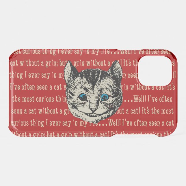 Cheshire Cat Uncommon iPhone Case (Back (Horizontal))