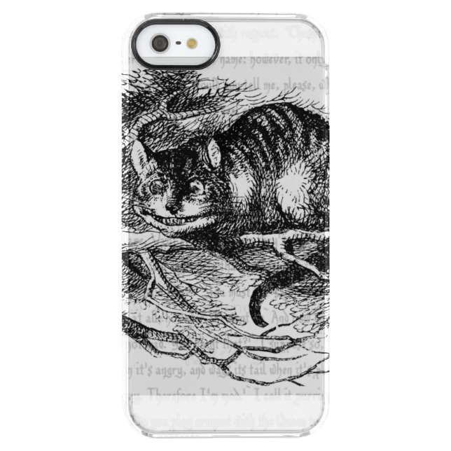 Cheshire Cat Uncommon iPhone Case (Back)