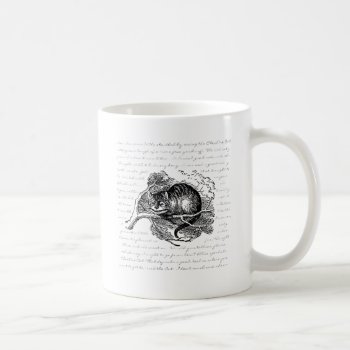 Cheshire Cat - We're All Mad Here Coffee Mug by artladymanor at Zazzle