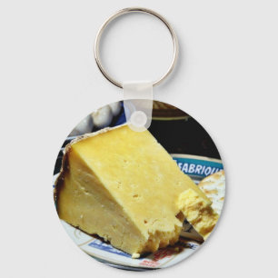 Cheshire Cheese Keychain