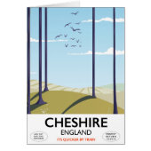 Cheshire, England travel poster (Front)