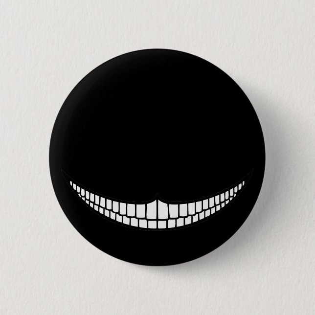 Cheshire Grin Button (Front)