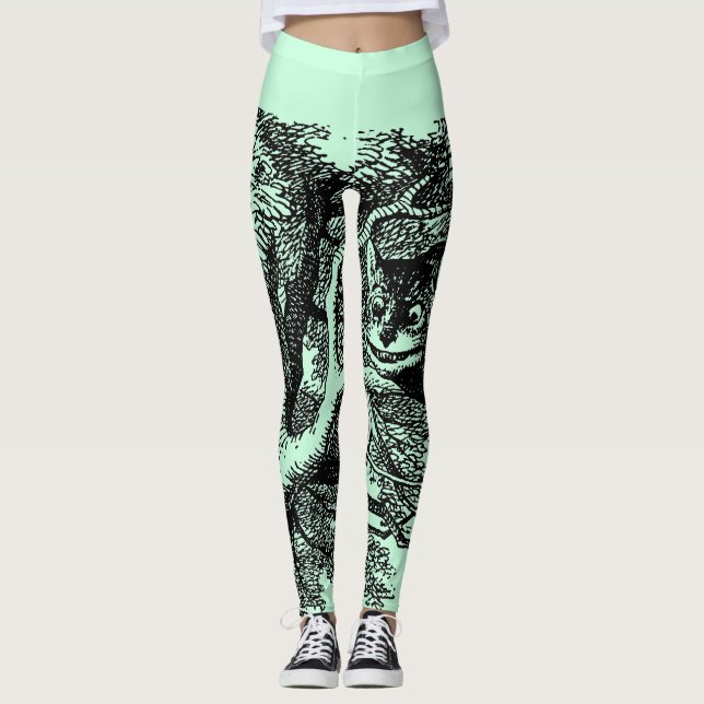 Cheshire Grin Leggings (Front)