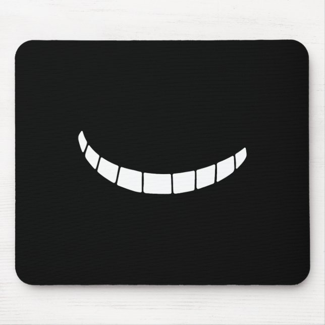 Cheshire Grinning Smiling Alice In Wonderland  Mouse Pad (Front)