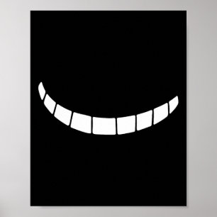 Cheshire Grinning Smiling Alice In Wonderland  Poster