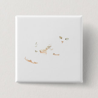 Cheshire Kitten Button