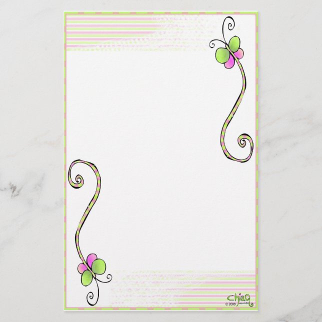 Cheshire Moths Stationery~ Stationery (Front)