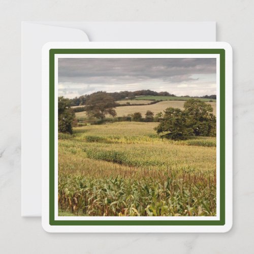 Cheshire Plain Greetings Card