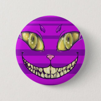 Cheshire Smile Pinback Button